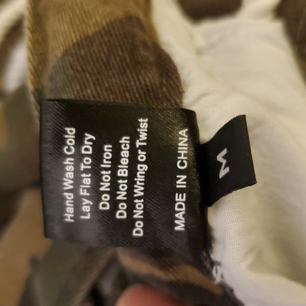 Pol Camo Lace Love Joggers Twill Patchwork Size Medium - Picture 14 of 16
